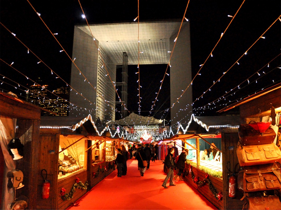 Kerstmarkt La Défense
